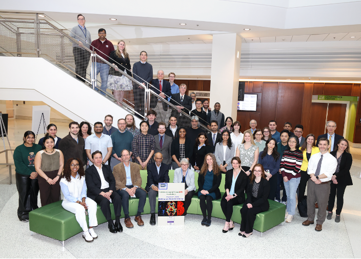 Mentors' and mentees' participation at the NINDS HIV research day in 2026 (NIH, Bethesda).